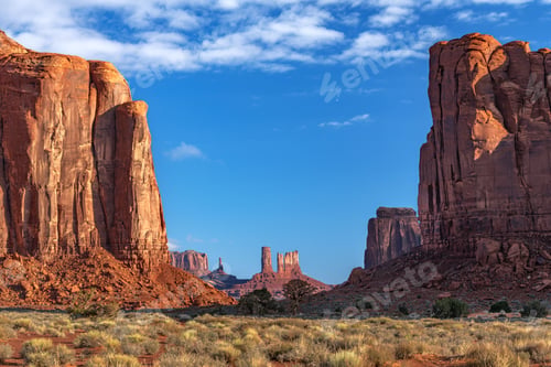 Preview: Monument Valley Scenery during Sunrise
