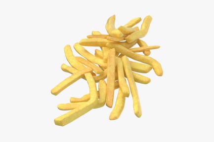Preview: Golden French Fries Heap