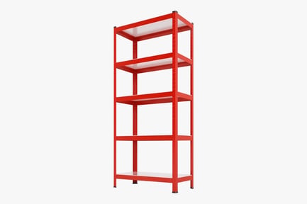 Preview: Warehouse Storage Rack with 5 Shelves