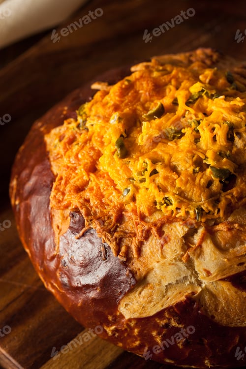 Preview: Homemade Jalapeno Cheddar Bread