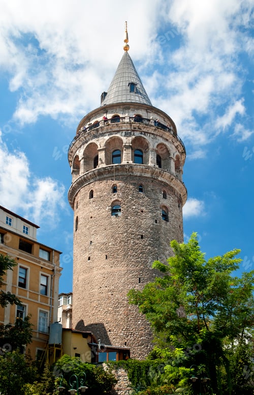 Preview: galata tower in istanbul turkey