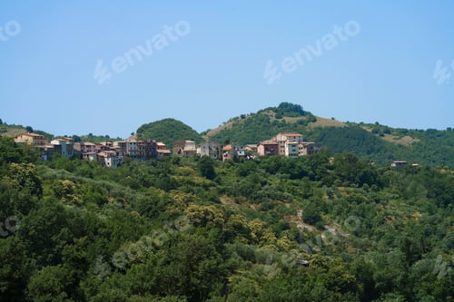 Preview: Affile, old town in Lazio, Italy