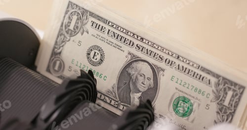 Preview: Money counting machine for USD