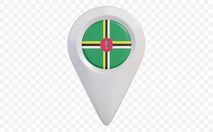 Preview: Dominica Location Pin
