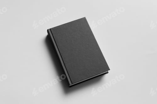 Preview: book, mockup, cover, textbook, realistic