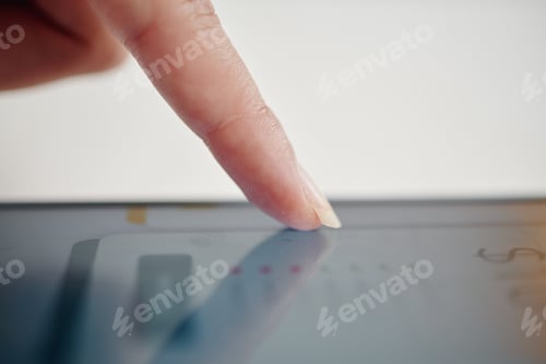 Preview: Using Technology with Finger Touching Screen Device