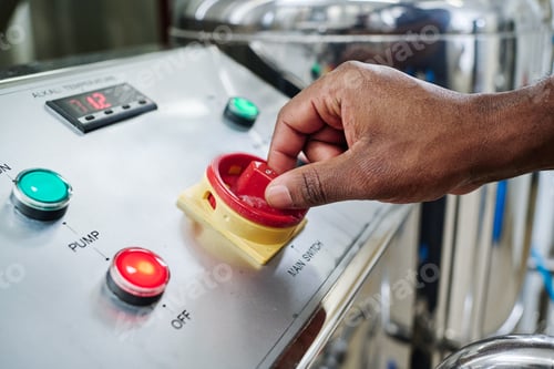 Preview: Engineer operating equipment with panel