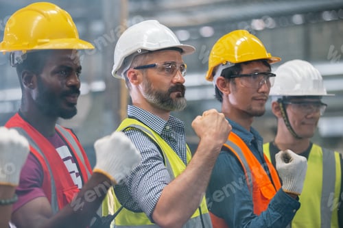 Preview: group of engineer professional successful team corporate.