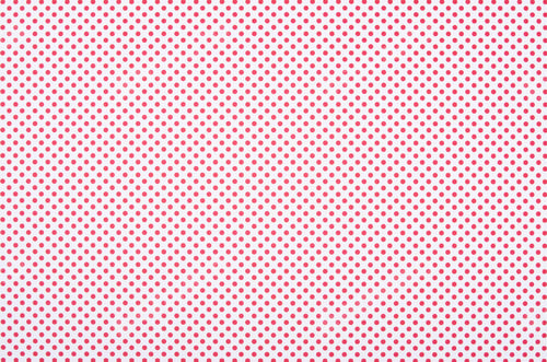 Preview: Red polka dot pattern on white background