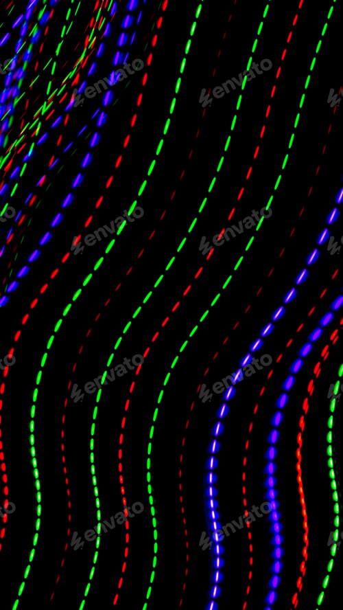Preview: colored lines on a black background.textura