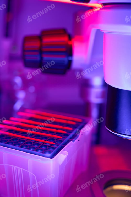 Preview: Microbiology laboratory keeping researches of cord cells
