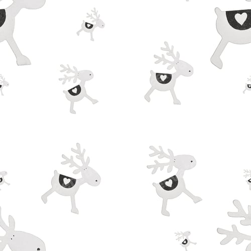 Preview: Christmas Seamless Pattern, toy deer decoration.