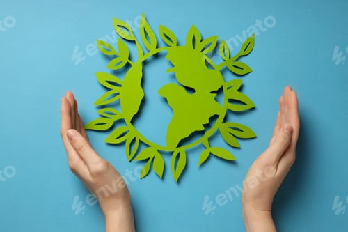 Preview: Earth Day, Environment and Eco concept, top view
