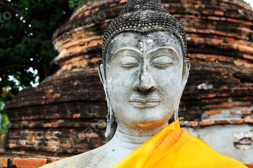 Preview: Ancient Buddha in Ayuthaya, Thailand