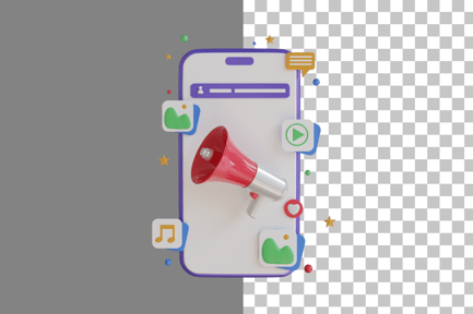 Preview: Content Marketing 3D Icon