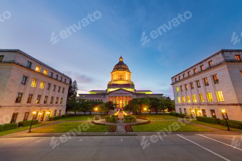 Preview: Olympia, Washington, USA State Capitol Building