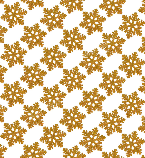 Preview: Snowflakes pattern isolate on white background. Selection focus.
