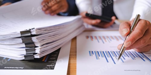 Preview: Business Consulting meeting working and brainstorming, discussing, business strategy, analyzing with