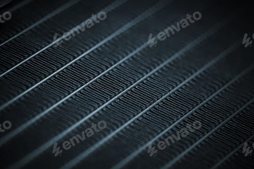 Preview: Computer CPU Cooling Radiators Close Up