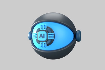 Preview: Ai orb futuristic tech
