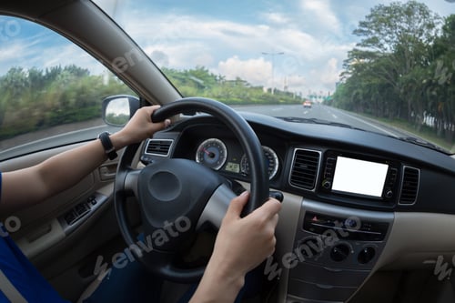 Preview: Driving car in city