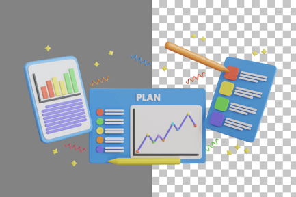 Preview: Statistics 3D Icon