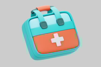 Preview: First aid kit with handle