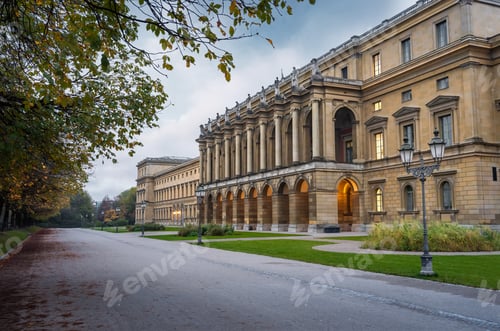 Preview: Banqueting Hall Wing Facade (Festsaalbau) at Munich Residenz - Munich, Bavaria, Germany