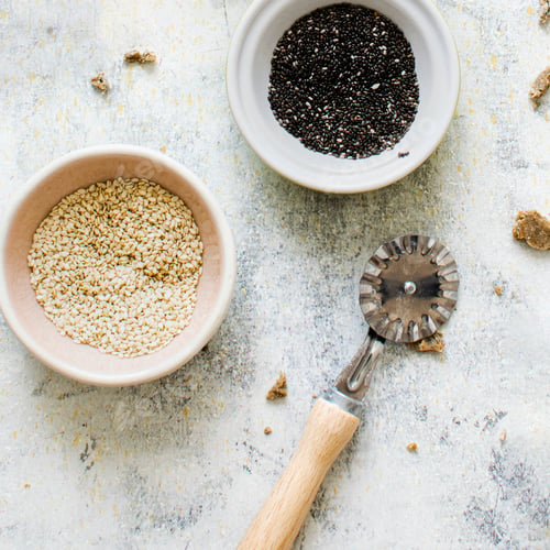 Preview: Baking ingredients flatlay