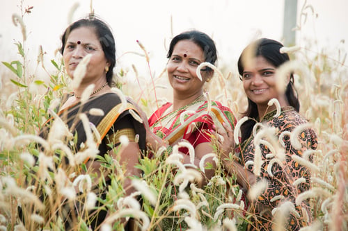 Preview: Indian farmer family in their farm
