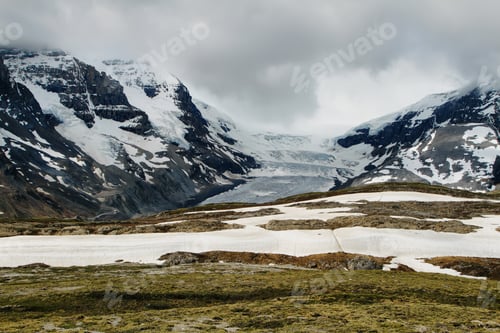 Preview: Athabasca glacier from Wilcox Pass