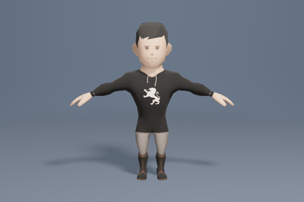 Preview: Medieval character slave 2