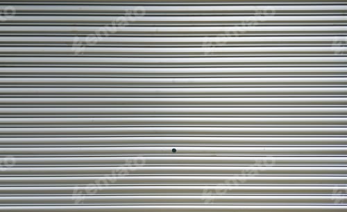 Preview: striped metal shutter sliding door texture background