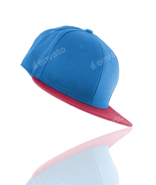 Preview: blue with red baseball cap