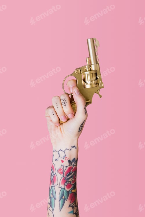Preview: Plastic toy gun