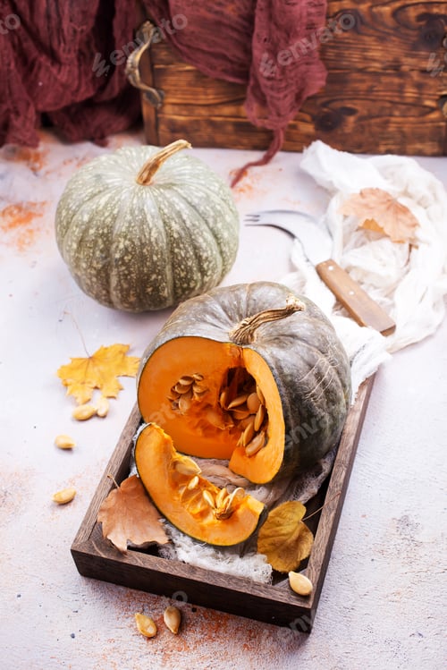 Preview: raw pumpkin