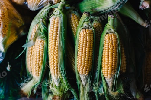 Preview: Corns on cobs in stack