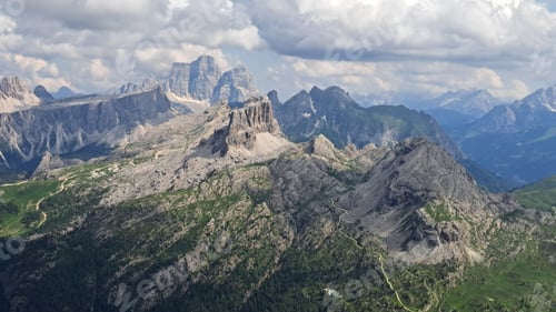 Preview: Panorama of Dolomites Mountains