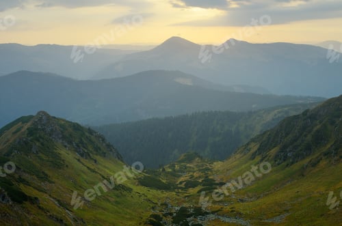 Preview: Gentle morning in mountains