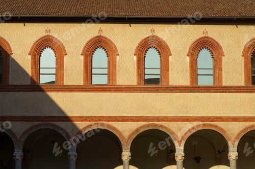Preview: Milan, Italy: the castle known as Castello Sforzesco