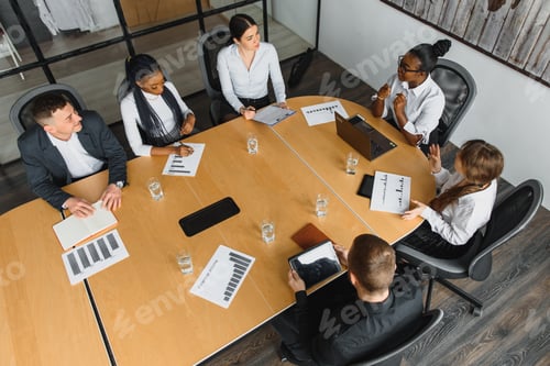 Preview: Business People Meeting Discussion Working Office Concept