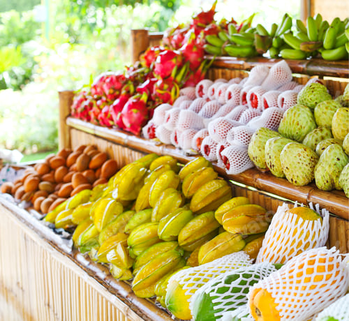 Preview: Open air fruit market in Thailand