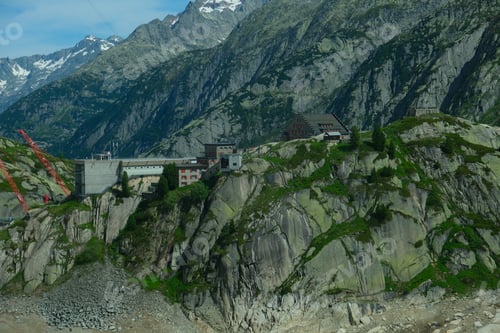 Preview: Green mountain of Grimselpass