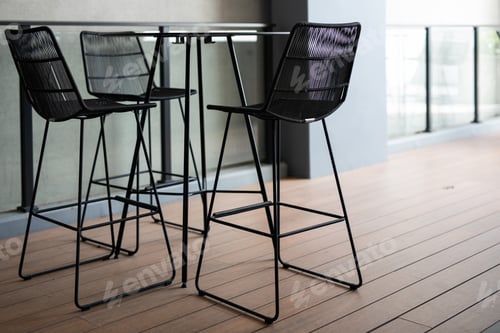 Preview: Table and chairs