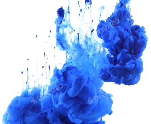 Preview: Acrylic colors in water. Abstract background.