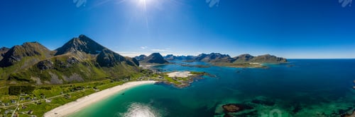 Preview: Beach Lofoten archipelago islands beach