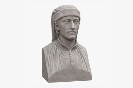 Preview: Leonardo Fibonacci Portrait Bust