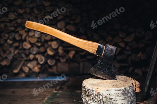 Preview: Axe for splitting firewood
