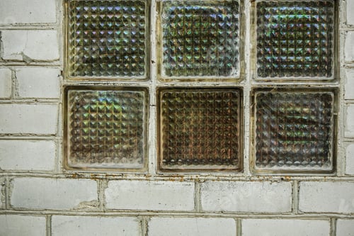 Preview: Textured Brick Wall & Glass Brick
