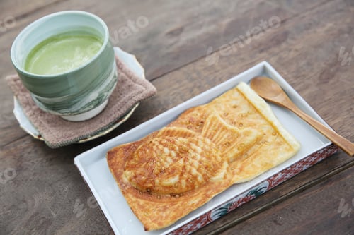 Preview: Taiyaki With Green Tea